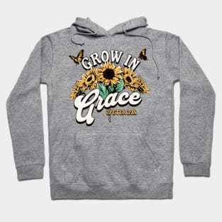 Grow in Grace Christian Women Hoodie